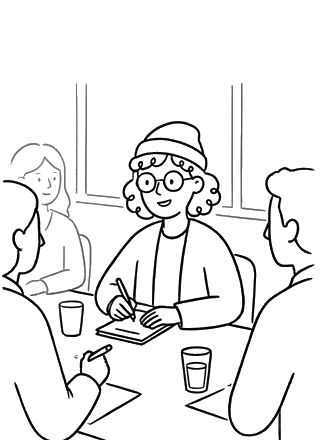 discussion illustration