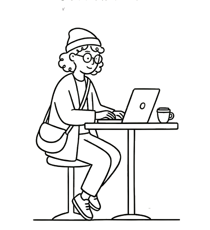 laptop illustration